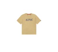 Alpha Industries Alpha Stencil T-Shirt Magliette Taglia M - Verde oliva