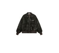 Alpha Industries ALPHA X AAPE PU LEATHER QUILTED JACKET ALPHA X AAPE BY A BATHING APE Taglia S - Marrone