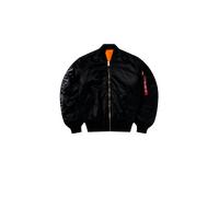 Alpha Industries ALPHA X NO PROBLEMO NO WAR MA-1 Loose Taglia S - Nero