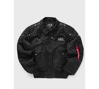 Alpha Industries ALPHA X THUG CLUB CWU-45P RIVET men Bomber Jackets black in taglia:L