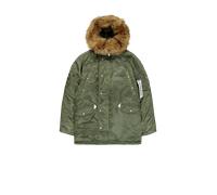 Alpha Industries ALPHA x THUG CLUB N-3B Giacche invernali Taglia S - Verde oliva
