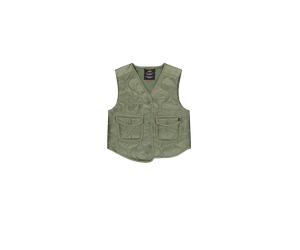 Alpha Industries ALS Gilet Vest Smanicato Taglia S - Verde oliva