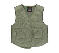 Alpha Industries - Als Gilet W - - Jackets - Donna - Verde - XS