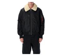 Alpha Industries B-15 MOD Reversible Giacche bomber Taglia XL - Nero