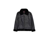 Alpha Industries B-3 Faux Leather Giacche in pelle Taglia 2XL - Nero