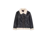 Alpha Industries B-3 Faux Leather Giacche in pelle Taglia 2XL - Nero