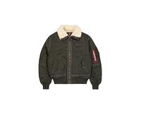 ALPHA INDUSTRIES Giacca invernale 'B15-3 TT' cachi / rosso / bianco lana, Taglia XXXL