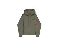 Alpha Industries Back Print Hoody Felpa con Cappuccio Uomo (Pacco da 1)