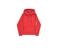 Sweat Alpha Industries con cappuccio Back Print Rouge M