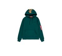 Alpha Industries Backprint Hoodie Taglia 2XL - Verde
