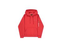 Alpha Industries Backprint Hoodie Taglia S - Rosso