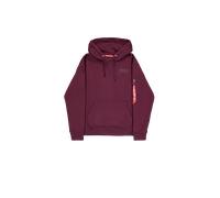 Alpha Industries Backprint Hoodie Taglia S - Rosso
