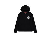 Alpha Industries Backprint Logo Hoodie Taglia M - Nero