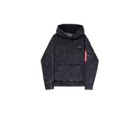 Alpha Industries Backprint Vintage Hoodie Taglia S - Nero
