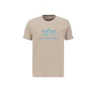Alpha Industries Base T Rainbow Riflettente Maglietta Uomo