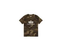 Alpha Industries Basic Camo Short Sleeve T-shirt Verde S Uomo