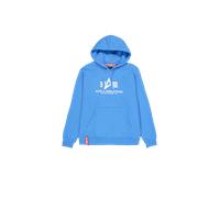 Alpha Industries Basic Big Logo Hoodie Taglia S - Blu