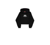 Alpha Industries Basic Big Logo Puff Print Hoodie Taglia XL - Nero