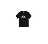 Alpha Industries Basic Big Logo Puff Print T-Shirt Magliette Taglia XS - Nero