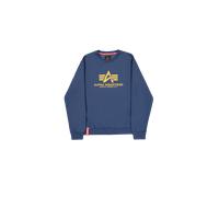 Alpha Industries Basic Big Logo Sweatshirt Felpe Taglia L - Blu/beige