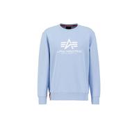 Alpha Industries Basic Big Logo Sweatshirt Felpe Taglia XL - Blu chiaro