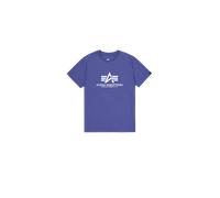 Alpha Industries Basic Big Logo T-Shirt Magliette Taglia 3XL - Viola