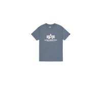 Alpha Industries Basic Big Logo T-Shirt Magliette Taglia L - Blu