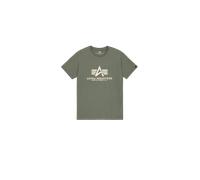 Alpha Industries Basic Big Logo T-Shirt Magliette Taglia L - Verde