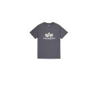 Alpha Industries Basic Big Logo T-Shirt Magliette Taglia M - Grigio scuro