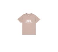 Alpha Industries Basic Big Logo T-Shirt Magliette Taglia S - Beige