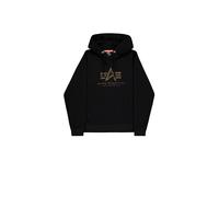 Alpha Industries Basic BL Effect Print Hoodie da Uomo Black L