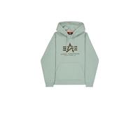 Alpha Industries Basic Big Logo Effect Print Hoodie Taglia XL -