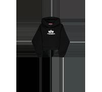 Alpha Industries Basic Big Logo Puff Print Hoodie Taglia XL - Nero