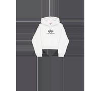 Alpha Industries Basic Big Logo Puff Print Hoodie Taglia XL - Grigio