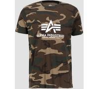 Alpha Industries Basic Camo Maglietta, multicolore, taglia XS per maschi