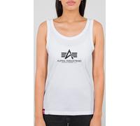 Alpha Industries Basic Canottiera da donna, bianco, taglia L per donne