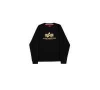 Alpha Industries Basic Carbon Sweatshirt Felpe Taglia 3XL - Nero/Oro