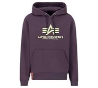 Alpha Industries Basic Hoody da Uomo Plum XXL