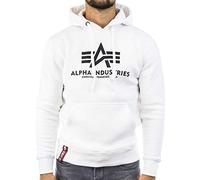 Alpha Industries Basic Hoodie Bianco XL Uomo