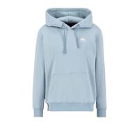 Alpha Industries Basic Hoody Felpa con Cappuccio Logo Piccolo per Uomo Greyblue