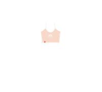 Alpha Industries Basic Mid Logo Cropped Tank Top Canottiere Arancione chiaro