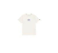 Alpha Industries Basic Mid Logo T-Shirt Magliette Taglia 3XL - Bianco