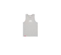Alpha Industries Basic Mid Logo Tank Canottiere Taglia 2XL - Grigio