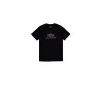 Alpha Industries Basic Mid Logo TPU T-Shirt Magliette Taglia M - Nero