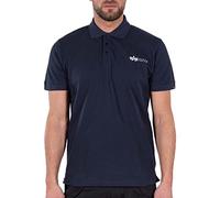 Alpha Industries Basic Polo SL Polo da Uomo Rep.Blue