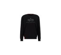 Alpha Industries Basic Rainbow Reflective Print Sweatshirt Felpe Taglia S - Nero