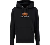 Alpha Industries Basic Rubber Felpa, nero, taglia M per maschi