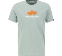 Alpha Industries Basic Rubber Maglietta, verde, taglia S per maschi