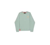 Alpha Industries Basic SL Sweatshirt da Uomo Frost Green XL