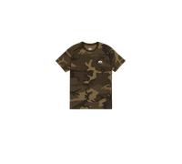 Alpha Industries Basic Small Logo Camo T-Shirt Magliette Taglia L - Camo Verde oliva